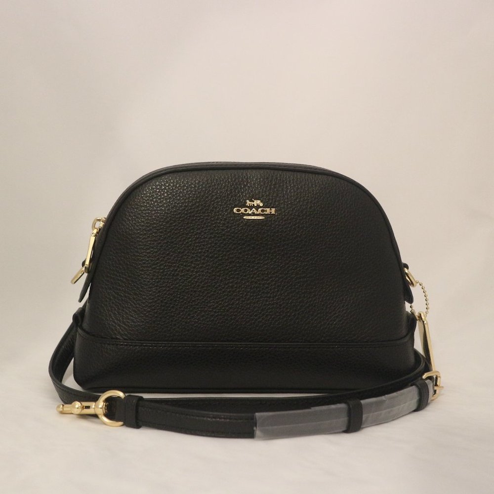 Coach Dome Crossbody, Black